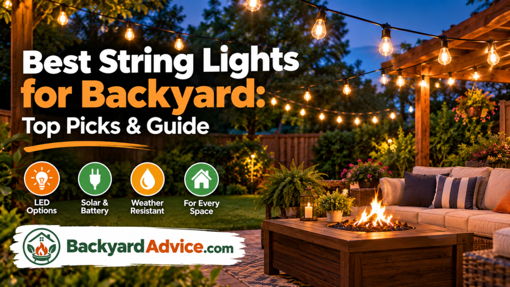 Best String Lights for Backyard Top Picks & Guide
